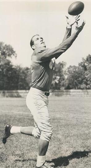 Cloyce Box, as a receiver for the Detroit Lions in the early 1950s. 