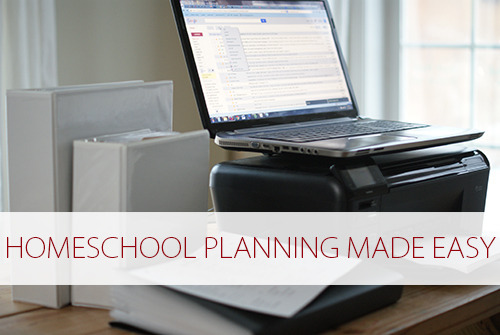 Homeschool Planning Made Easy at lifeyourway.net
