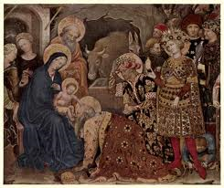 The arrival of the 3 kings to worship the newborn Christ-child is celebrated on Twelfth Night.