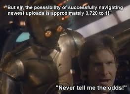 never tell me the odds