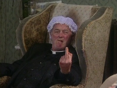 Considering his profession, technically it's an oxymoron. 