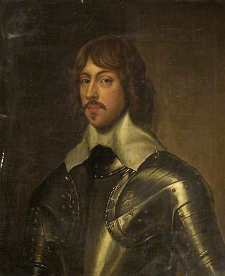 Bust portrait of Lord George Goring in armour, after Van Dyck