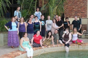 The Retreaters on the last night. Such an awesome group of people.
