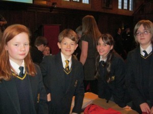 Finham Park School Team after claiming second prize