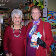 WITH KATE FURNIVALL AT ANOTHER CHAPTER, BRIXHAM