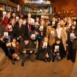 Chicago area booksellers & reviewers after the Untouchables Tour 