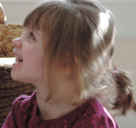 Yup, Papa's being silly.