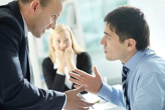 A Manager Arguing with a Subordinate - Photo courtesy of ©iStockphoto.com/mediaphotos, Image #18676911