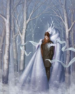 The Snow Queen and Kay by Angela Barrett