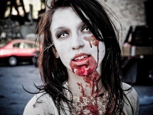 Zombie, girl