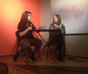 Q&A with Candace after the reading