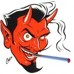 If nose redness advances this far, it may be incurable.