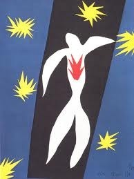 Matisse The Fall of Icarus painting