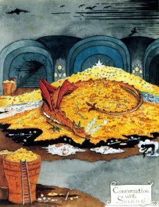 Smaug, J.R.R._Tolkien_-_Conversation_with_Smaug_(large)