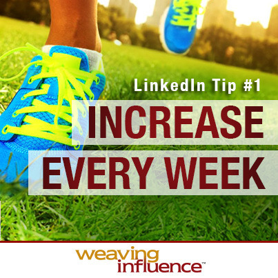 Training for LinkedIn Success: Increase Every Week post image