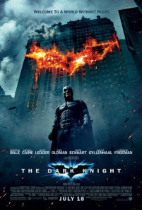 Christian Bale in a slightly different take on Batman than Adam West's