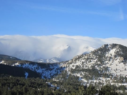 Here's the view from my cabin yesterday. Yes I know, tough assignment. 