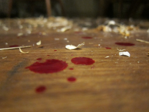 I've been carving spoons in the evenings. Sometimes it hurts 