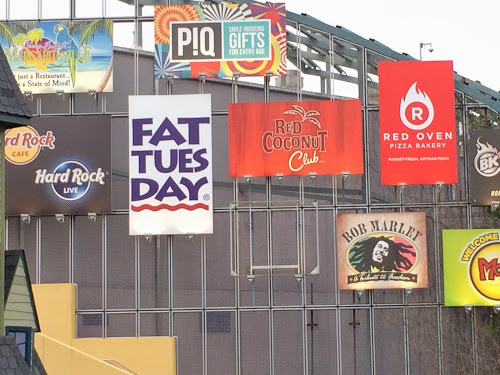 Universal CityWalk update construction 1-8-2014