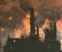 pollution spewing