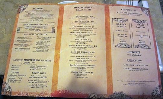 Menu at Spice Road Table