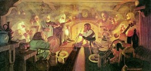 Dwarves and Bilbo