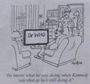 Doctor Who 50th and Kennedy Assassination connected