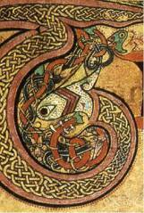 Book of Kells snake
