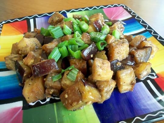 Filipino Eggplant (Aubergine) Adobo. Photo by *Parsley*