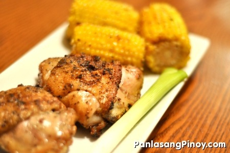 Grilled Chicken and Corn