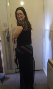 stripy bum