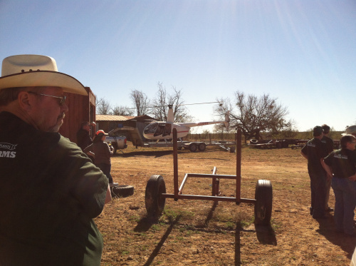 Helicopter I Thought I Would Fall Out Of