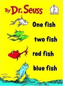 One Fish Two Fish Red Fish Blue fish - cover