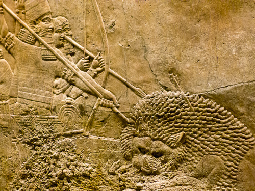 Assyrian Lion Hunt
