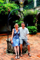 Courtyard of La Popa, Cartagena, Colombia