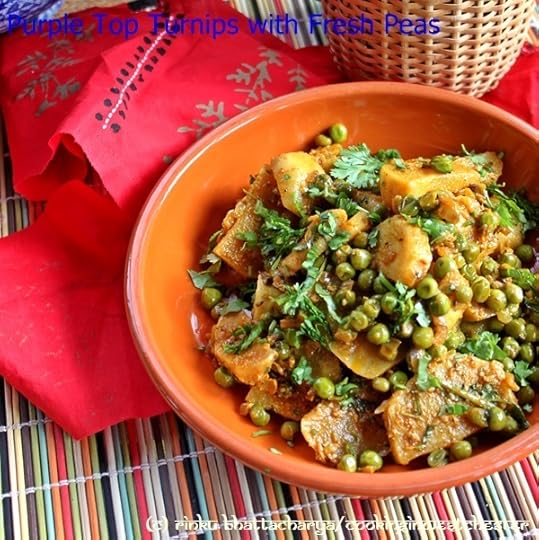 Turnips with Green Peas