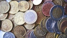 Euro coins