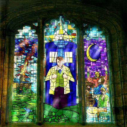 Doctor-Who-stained-glass