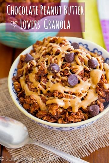 Chocolate Peanut Butter Lovers' Granola - an easy, healthy treat for all of us with a sweet tooth!