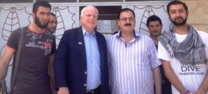 John Mccain with Syrian Rebels raymondibrahim.com