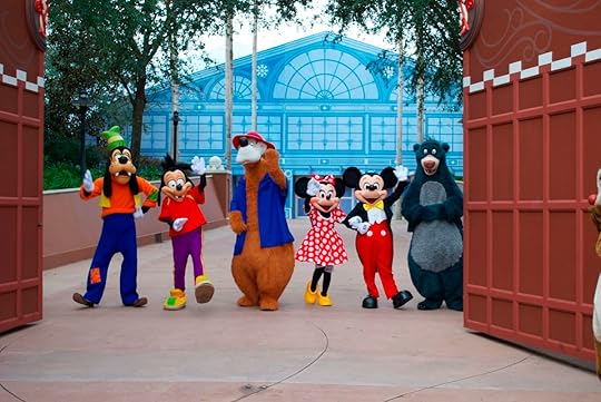 Gate Opening to Reveal Characters