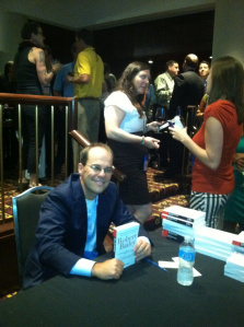Part of the festive 180 Days Party in New Orleans with the Southern Independent Booksellers Association