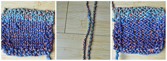 Fingering weight Shetland and silk.