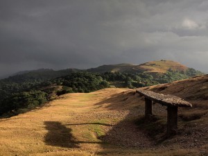 Malvern hills bench by SomeDriftwood
