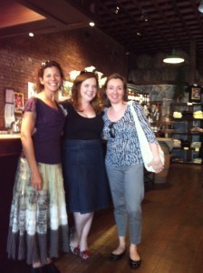 Elise, Stasia, Gretchen Wine