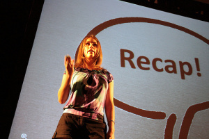 Me at Ignite Phoenix, speaking in front of 900 people.