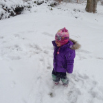 Did you just throw a snowball at me, Papa?