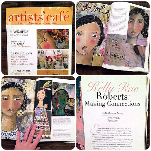 Thank you Artists' Cafe for the 10 page gorgeous article! #honored #grateful #wow
