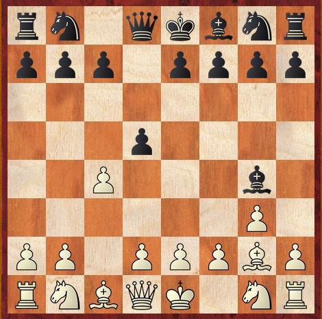 Position after 3. c4