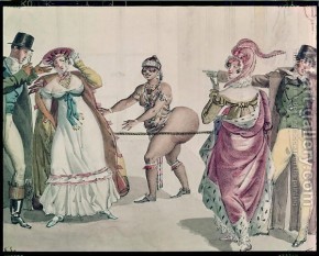 The-Hottentot-Venus-In-The-Salon-Of-The-Duchess-Of-Berry,-1830